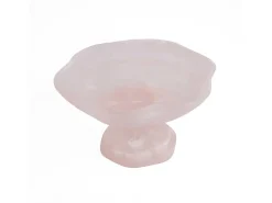 Clearance Bazar Bizar El Soporte De Frutas Orgánico De Resina - Rosa Blanco Rosa / Blanco