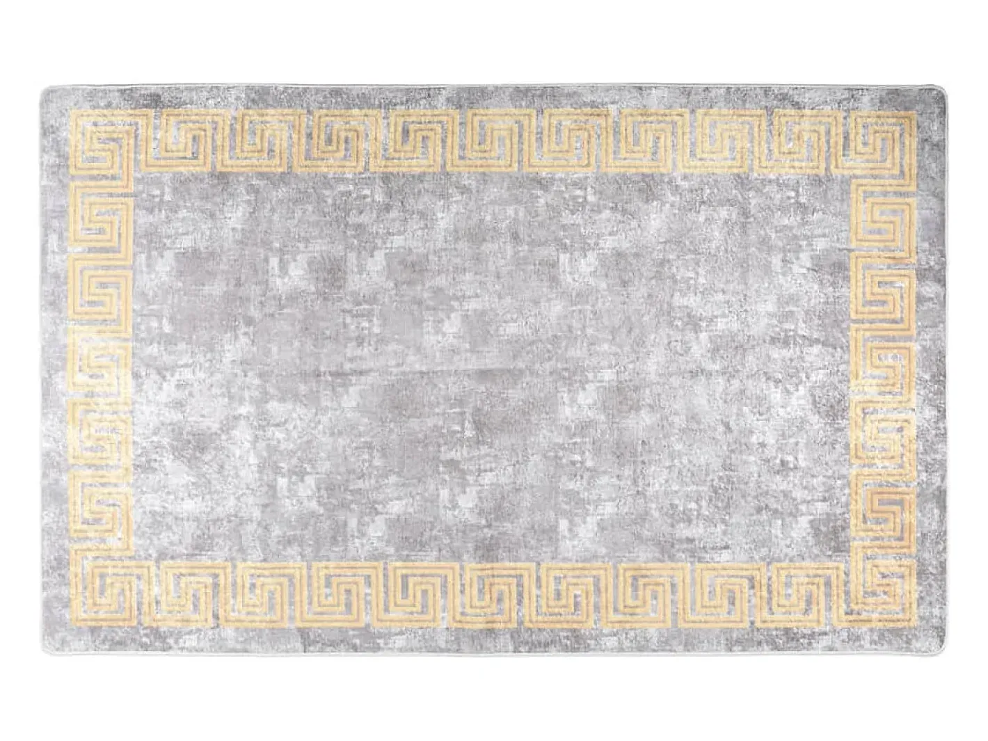 Garden Furniture Alfombra De Salón-Elsje Alfombra lavable antideslizante 160x230 cm Gris