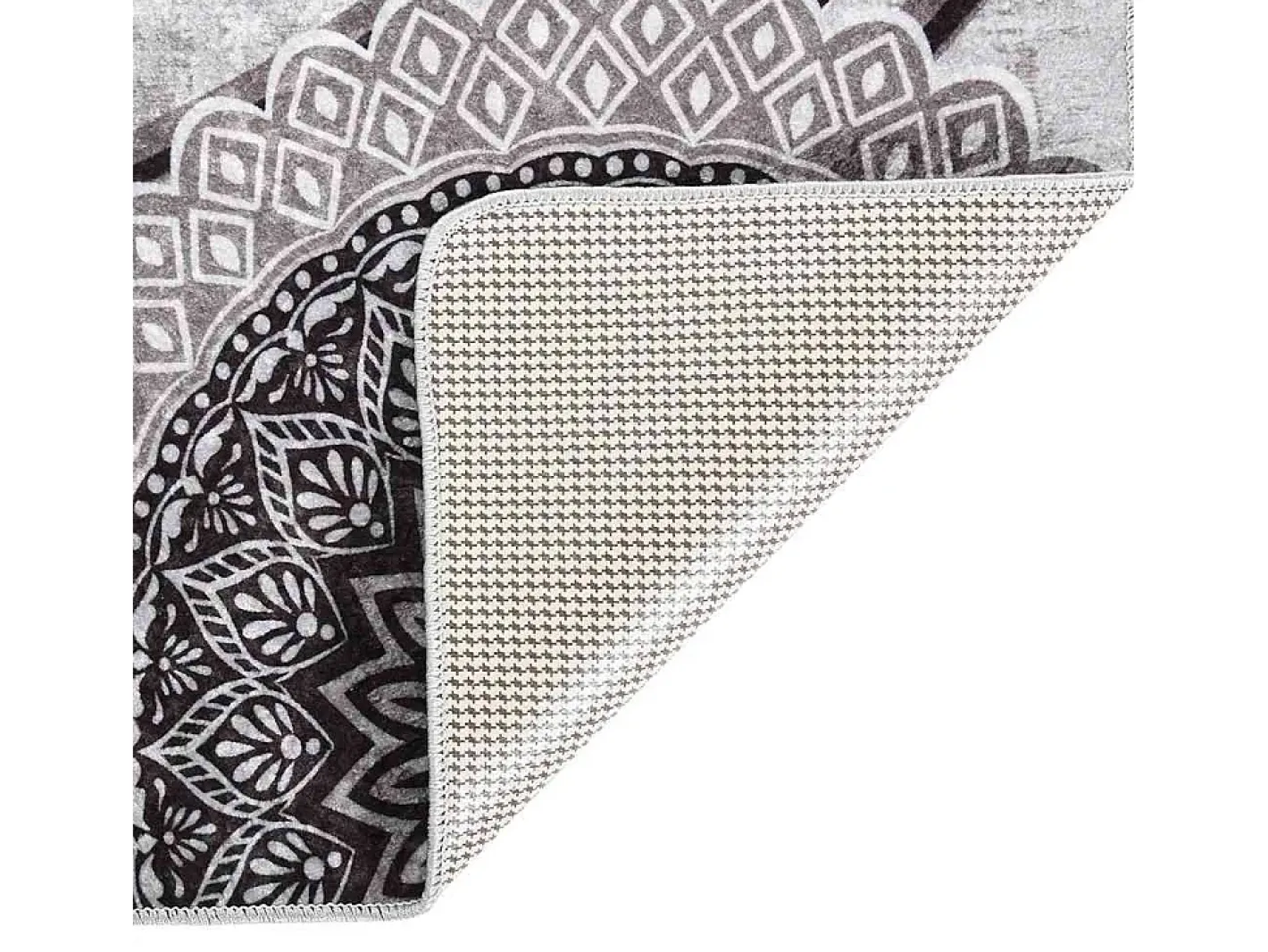 Garden Furniture Elsje Alfombra lavable antideslizante multicolor 120x180 cm Gris Hot