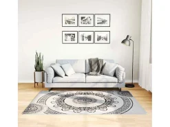 Garden Furniture Elsje Alfombra lavable antideslizante multicolor 120x180 cm Gris Hot