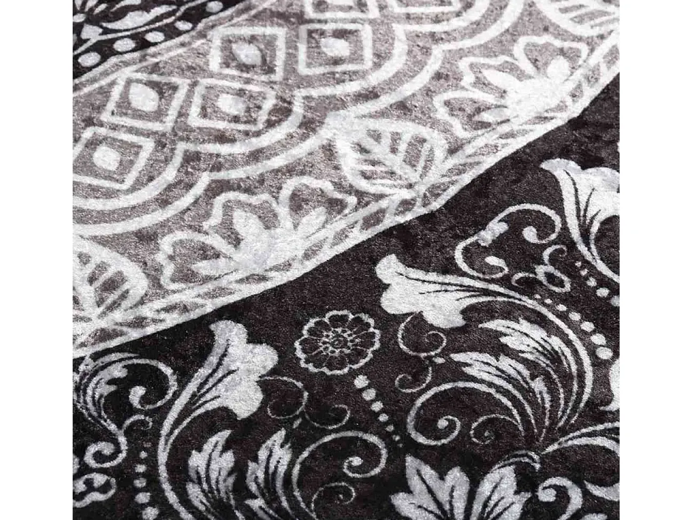 Garden Furniture Elsje Alfombra lavable antideslizante multicolor 120x180 cm Gris Hot