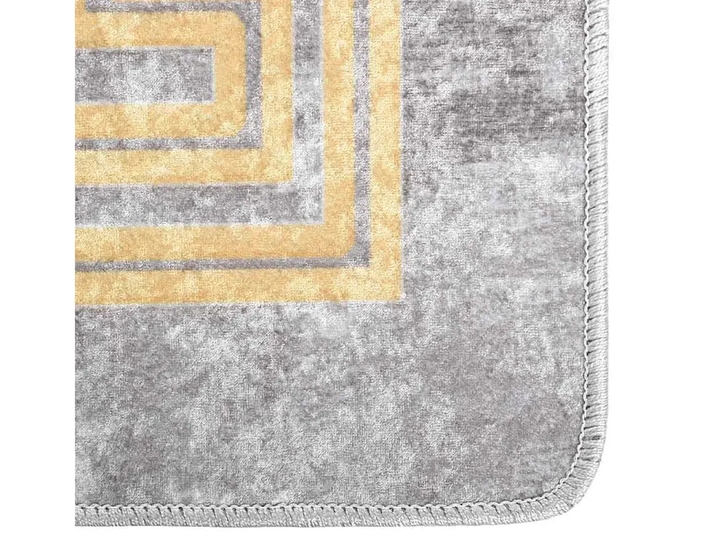 Garden Furniture Alfombra De Salón-Elsje Alfombra lavable antideslizante 80x300 cm Gris