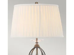 Sale Elstead Aegean 1 ljus Bordslampa Åldrad mässing, E27 Camel