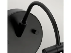 Aplique Para Pared-Elstead Alton LED 1 Light Small Picture Vägglampa Svart Negro