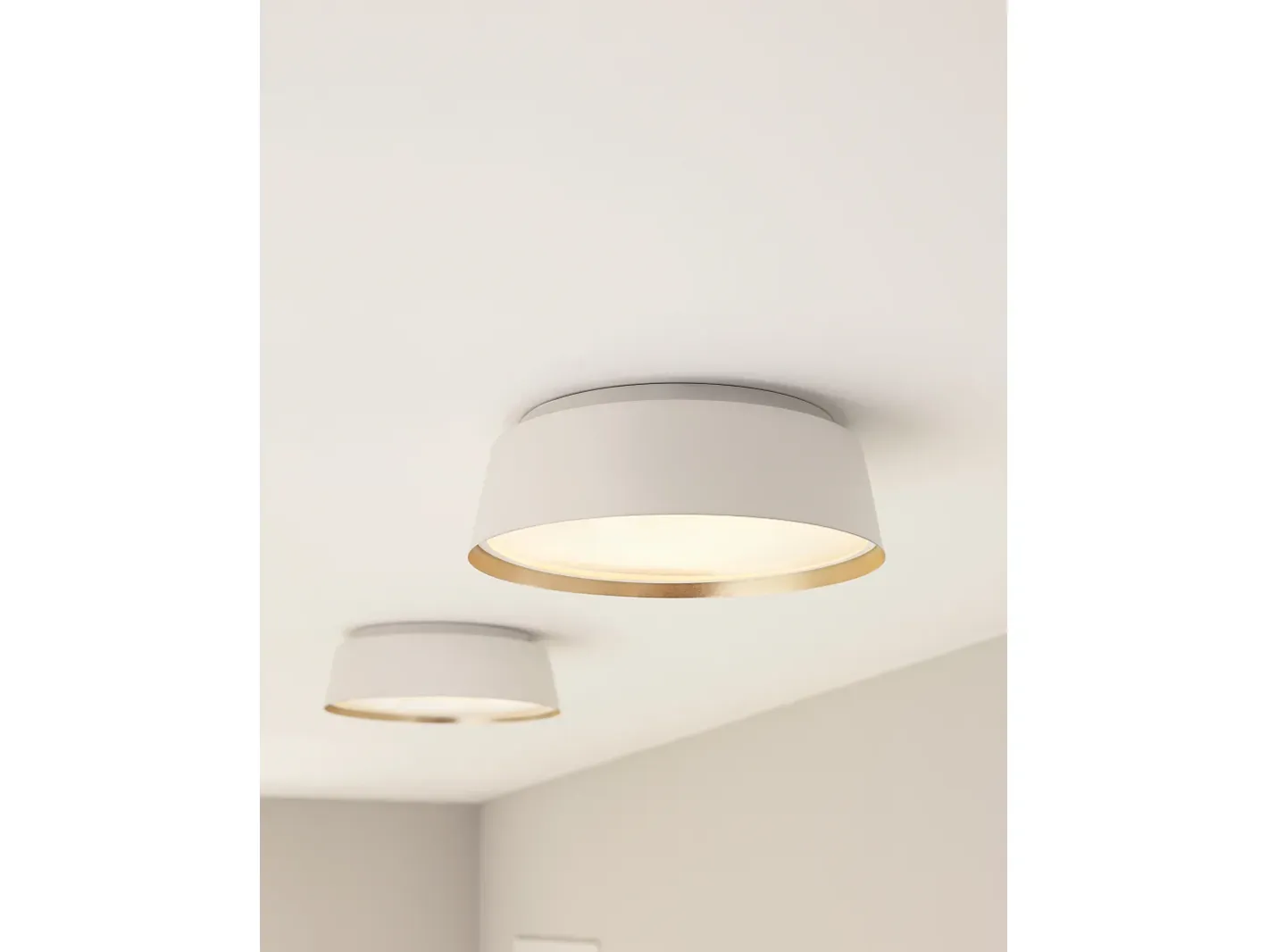 Elstead Asher 3 ljus infälld taklampa, matt vit, E14 Blanco Online
