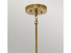 Elstead Aster 3 Light Globe Takhänge Mässing, E14 Camel Outlet