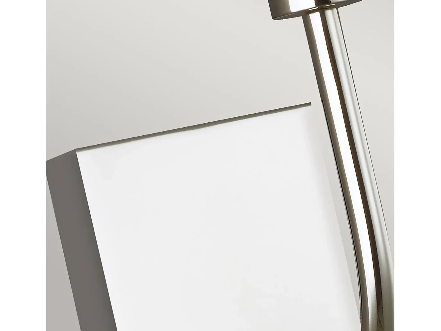 Elstead Brianna 1 ljus vägglampa, polerad nickel, E14 Gris Hot