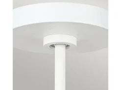 Elstead Brisbin 1 ljushänge, matt vit, E27 Blanco Online