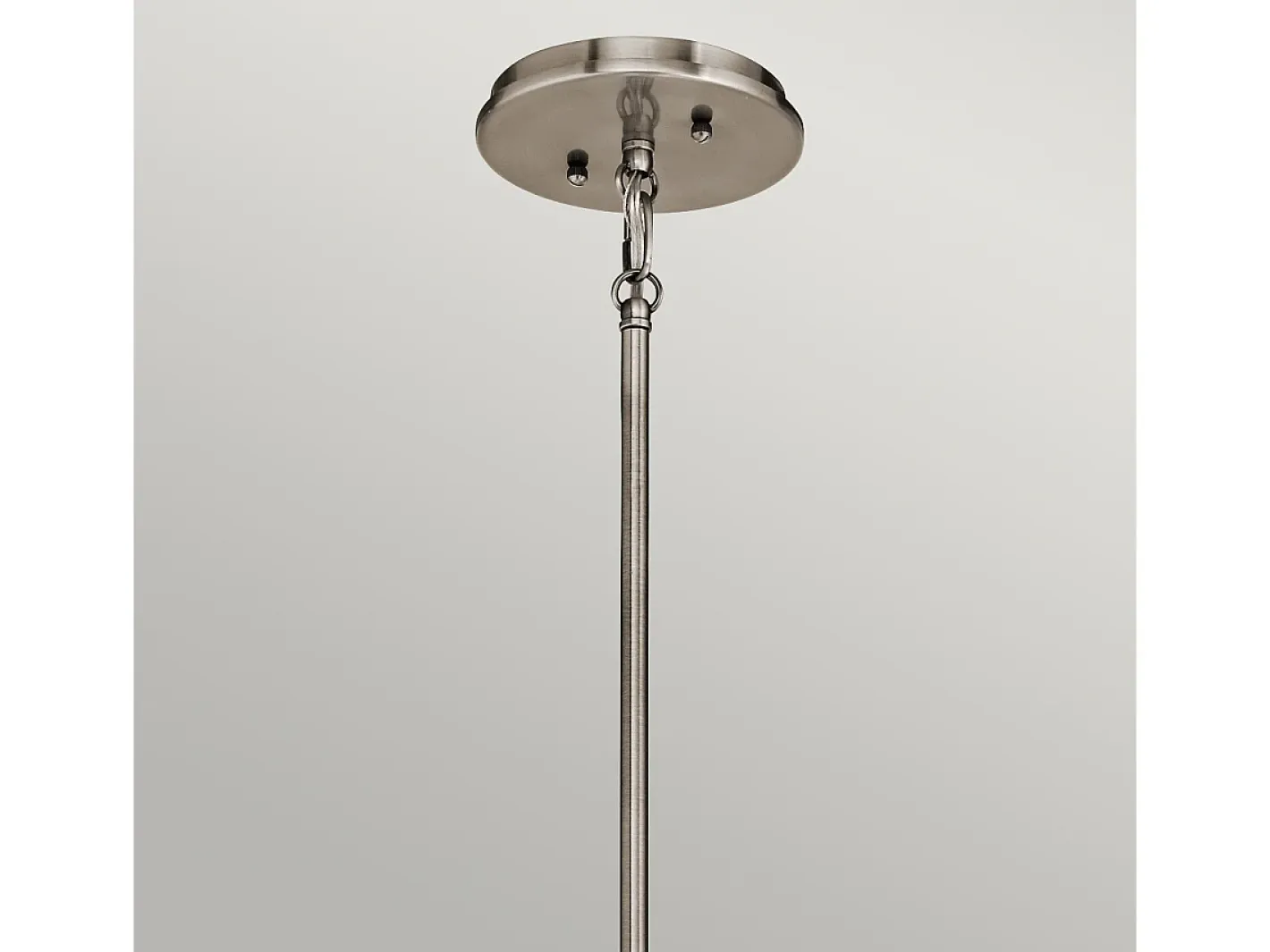 Sale Elstead Emory 3 Ljus Semi Flush Round Tak Pendel Light Tenn, E27 Gris