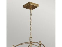 Elstead Feiss Thayer Lyktor Taklampa antikguld Dorado Hot