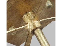 Elstead Feiss Thayer Semi Flush Taklampa Antik Guld Dorado Sale