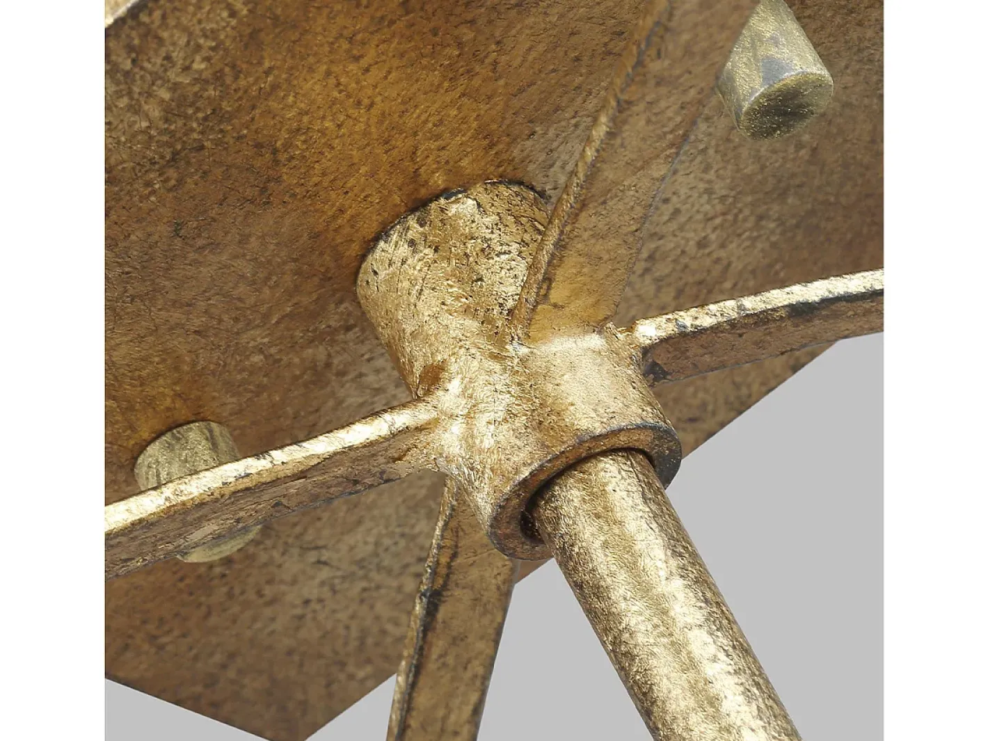 Elstead Feiss Thayer Semi Flush Taklampa Antik Guld Dorado Sale
