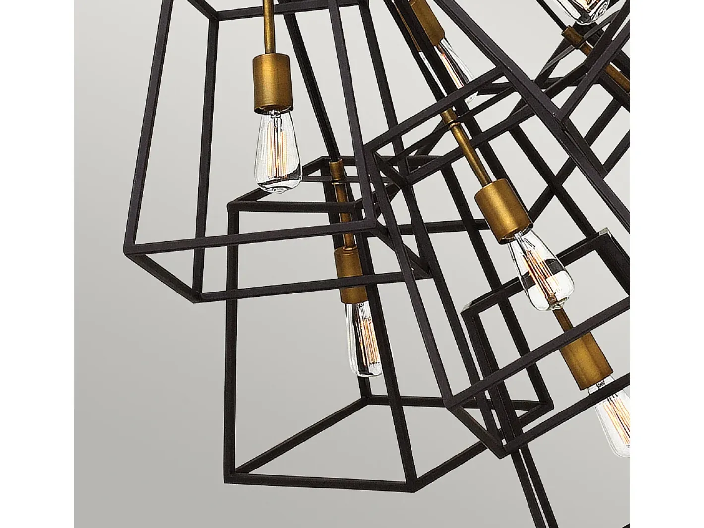 Sale Elstead Fulton 7 ljus ljuskrona bronsfinish, E27 Bronce