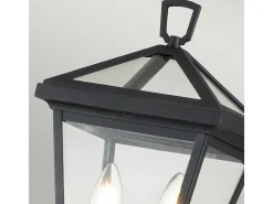 Elstead Hinkley Alford Outdoor Pollard Museum Svart, IP44 Negro