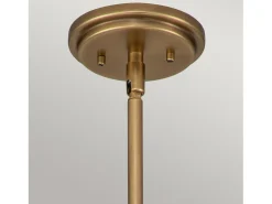 Hot Elstead Hinkley Amelia Kupol taklampa Heritage Mässing Camel