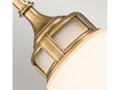 Hot Elstead Hinkley Amelia Kupol taklampa Heritage Mässing Camel