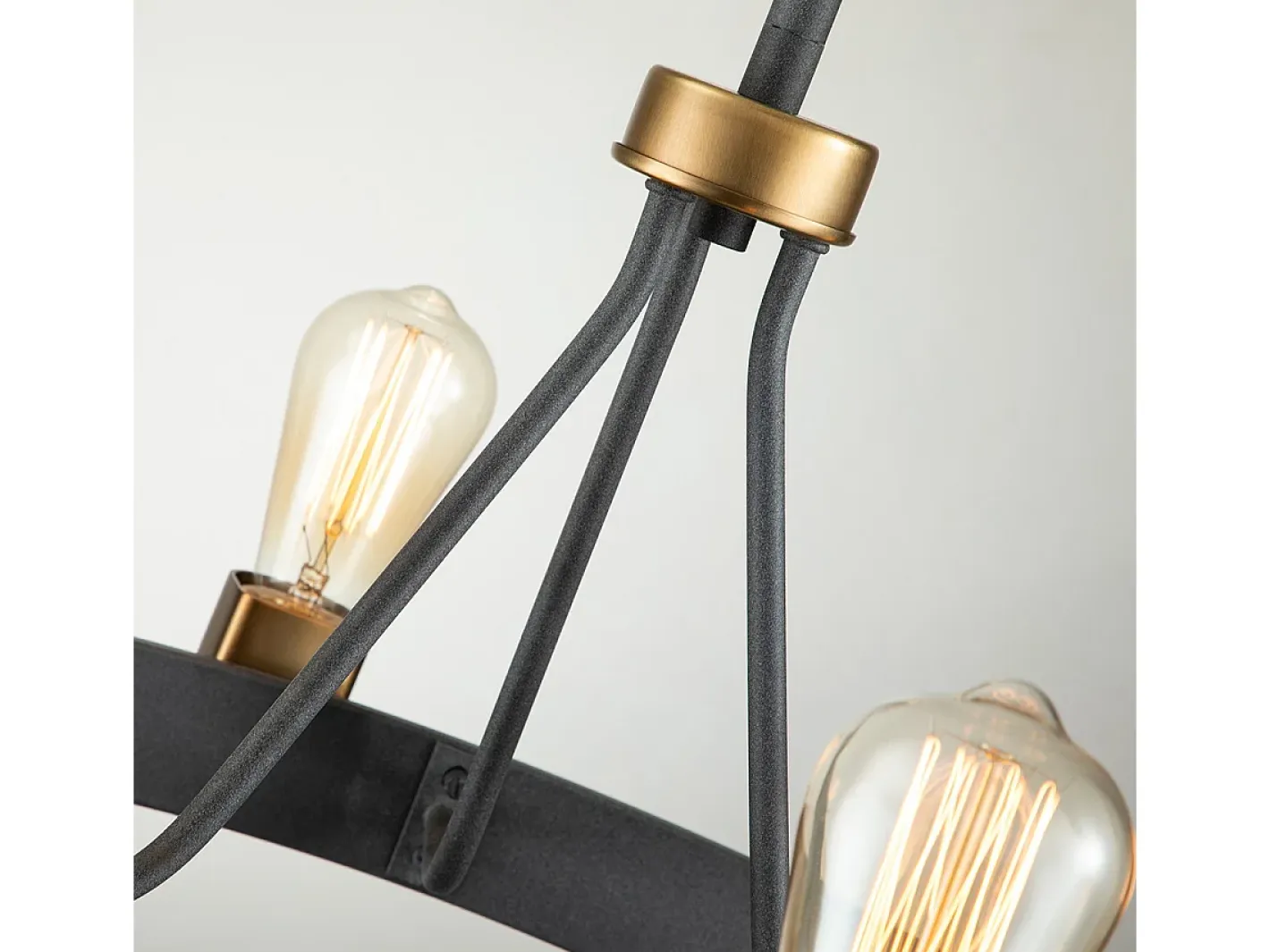 Elstead Hinkley Silas Cylindrisk hängande tak Ljusåldrad zink & Heritage Brass Gris Sale