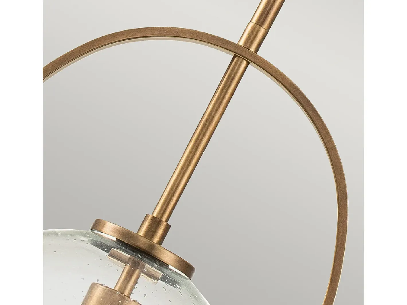 Elstead Hinkley Somerset Globe Pendel Taklampa Heritage Brass Camel Hot