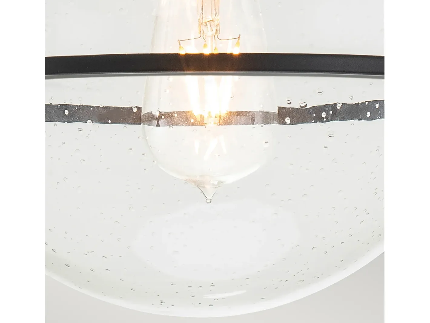 Elstead Hinkley Somerset Globe Takljus Svart Negro New