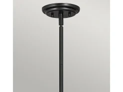 New Elstead Hinkley Somerset Globe Pendel Takljus Svart Negro