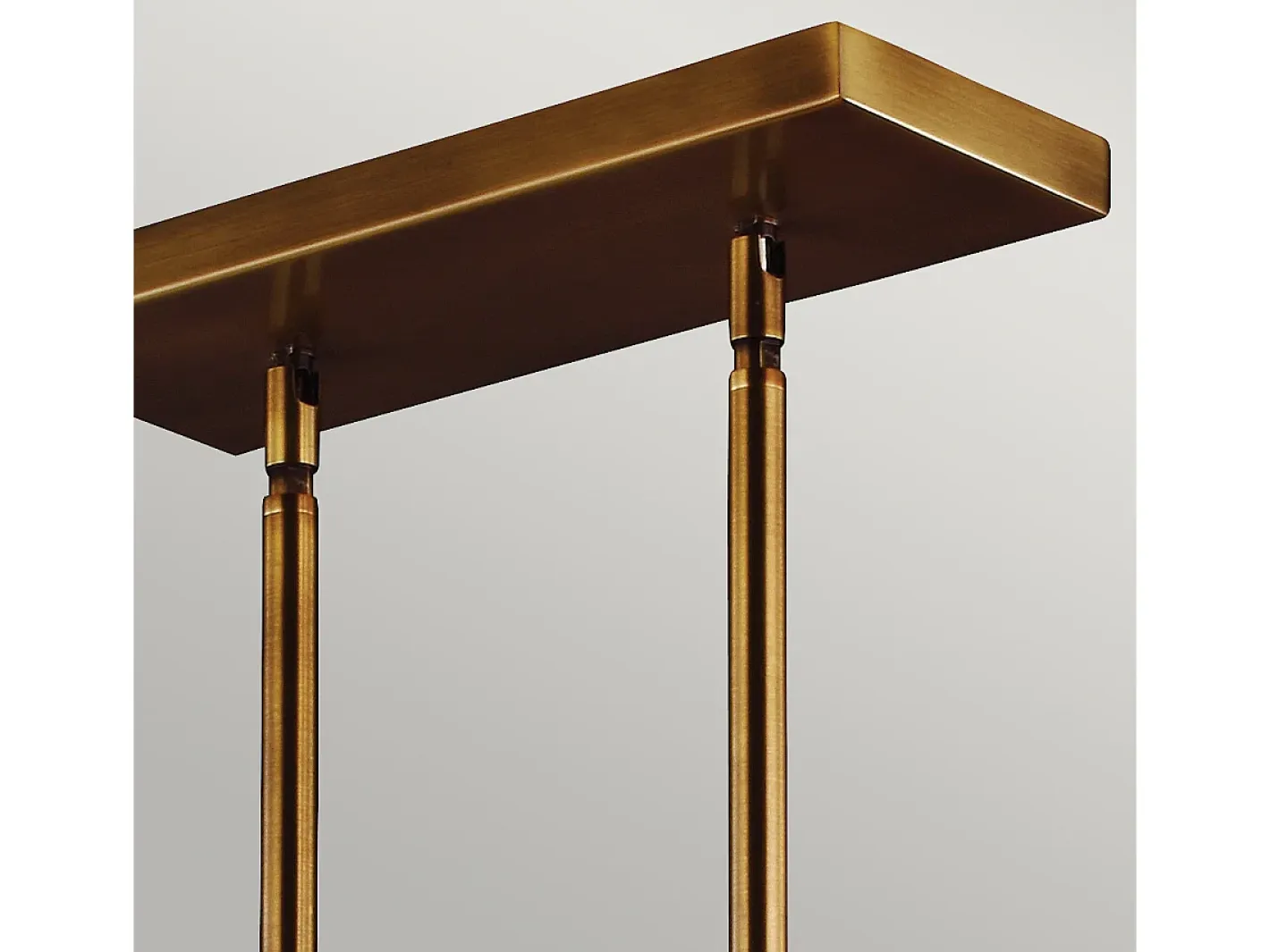 Elstead Hobson 3 Light Ceiling Island Chandelier Pendant Bar Light Brass, E27 Camel Clearance