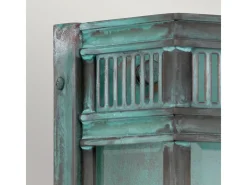 Elstead Holborn Utomhusvägglykta Verdigris, IP44 Verde