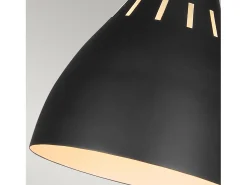 Lámpara De Mesa-Elstead Joan 1 ljus bordslampa, midnattssvart, midnattssvart, polerad mässing, E27 Negro