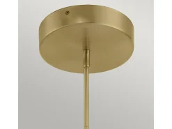 Lámpara Suspendida-Elstead Kichler Calters Integrerad LED Bar Pendel Taklampa Champagne Guld, 3000K Dorado