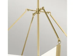 Lámpara Suspendida-Elstead Kichler Calters Integrerad LED-taklampa Champagne Guld, 3000K Dorado