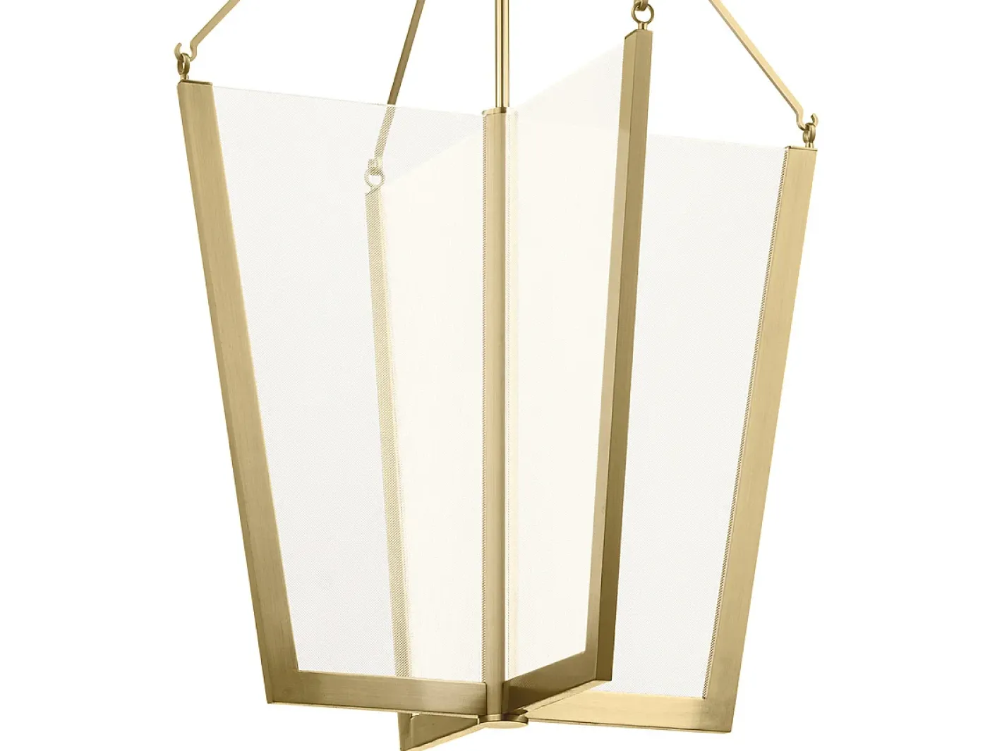 Lámpara Suspendida-Elstead Kichler Calters Integrerad LED-taklampa Champagne Guld, 3000K Dorado