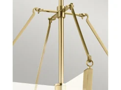 Online Elstead Kichler Calters Integrerad LED-taklampa Champagne Guld, 3000K Dorado