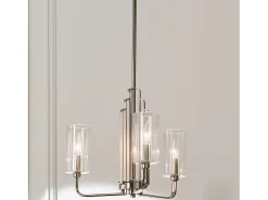 Best Elstead Kichler Kimrose Multi Arm Pendel Taklampa Polerad Nickel Gris