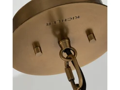 Sale Elstead Kichler Linara Slim taklampa svart & naturlig mässing Negro