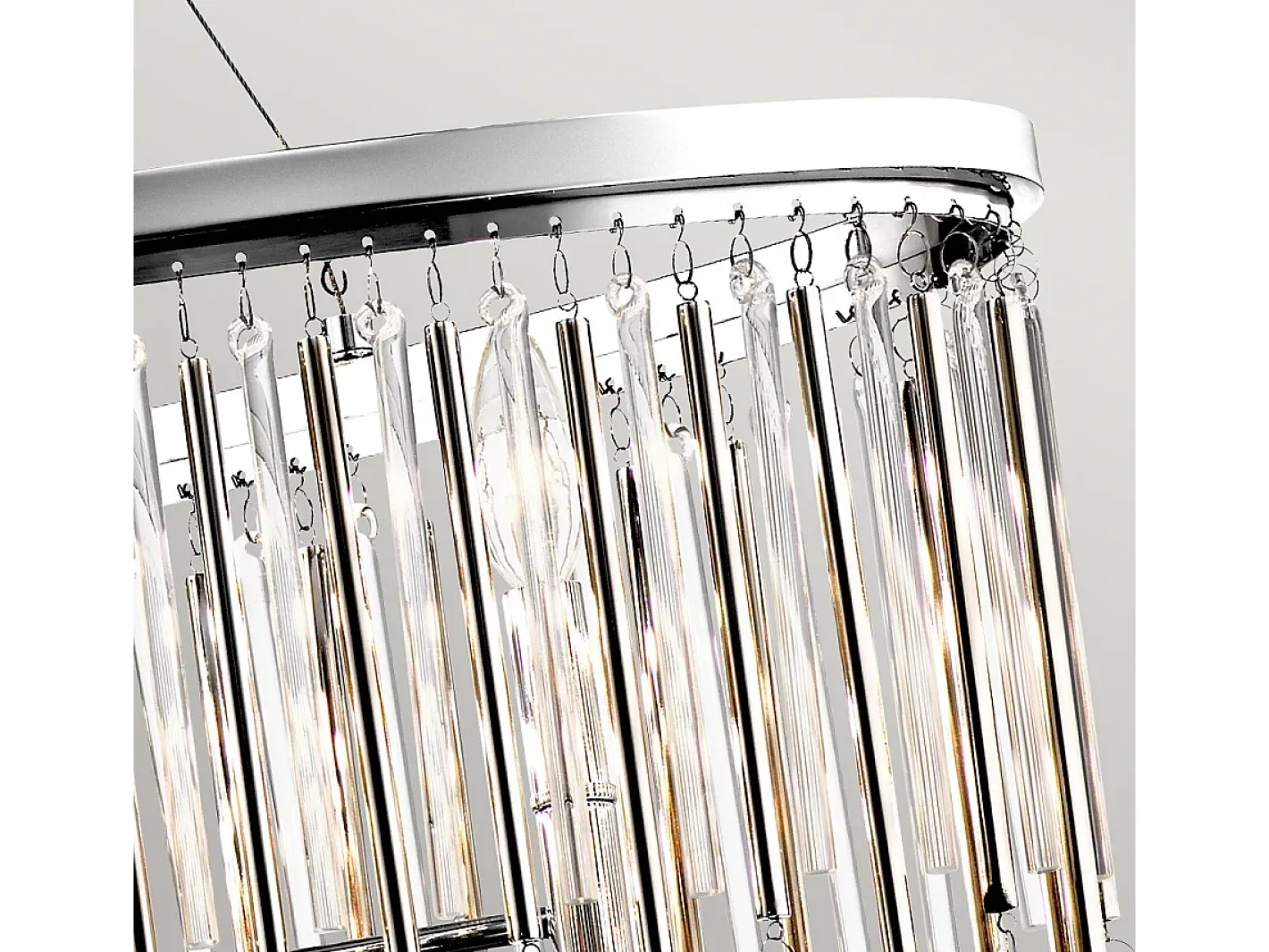 Sale Elstead Kichler Piper Taklampa polerad krom Gris