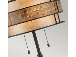 Clearance Elstead Laguna 2 Ljus Bordslampa Renaissance Copper, E27 Cobrizo