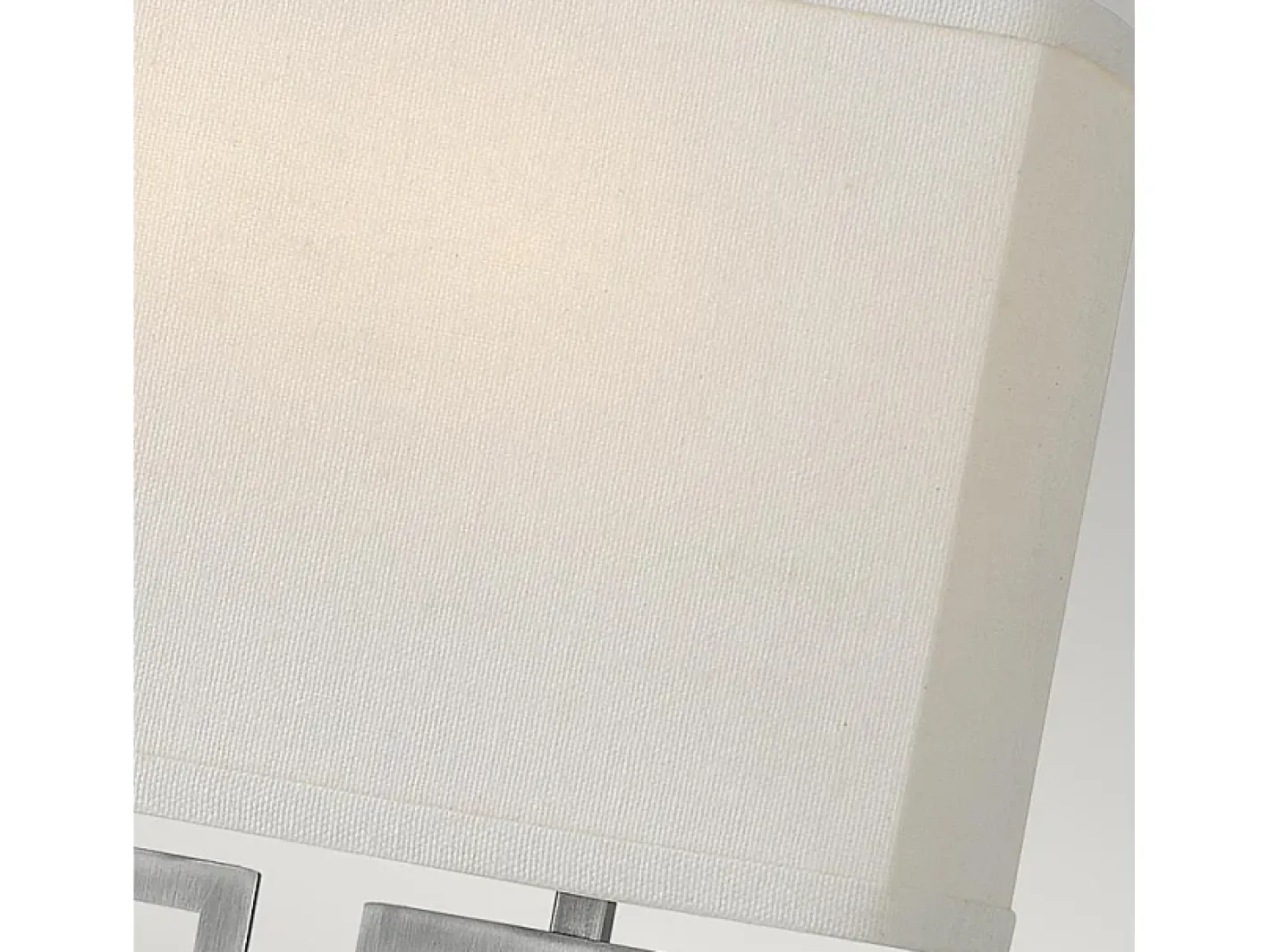 Elstead Lanza 2 ljus inomhusvägglampa nickel, E14 Gris Outlet