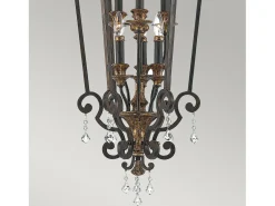 Elstead Marquette 6 ljus ljuskrona antik bronsfinish, E14 Bronce Outlet