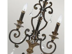 Elstead Marquette Ljuskrona 3 ljus antik bronsfinish, E14 Bronce Clearance