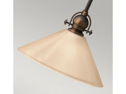 Elstead Mayflower 1 Light Dome Tak Mini Pendel Olde Bronze, E27 Bronce Discount