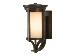 Hot Elstead Merrill 1 Ljus Utomhus Liten Vägglykta Ljus Heritage Brons IP44, E27 Bronce