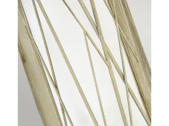 Sale Elstead Nest 1 ljus inomhusvägglampa Silver Leaf, E27 Plateado