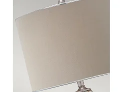 Elstead Nicolls 1 ljus Bordslampa Mercury Glass, E27 Transparente New