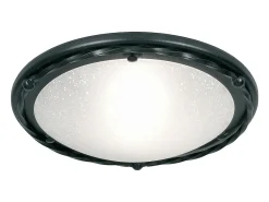 Outlet Elstead Pembroke 1 Ljus Spoltaksljus Svart, E27 Negro