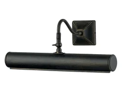 Sale Elstead Picture Light 2 Ljus Stor bild Vägglampa Svart, Guld, E14 Dorado