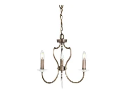 Clearance Elstead Pimlico Ljuskrona 3 ljus mörk bronsfinish, E14 Bronce