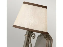 Aplique Para Pared-Elstead Plymouth 1 ljus inomhusvägglampa Olde Bronze, E14 Bronce