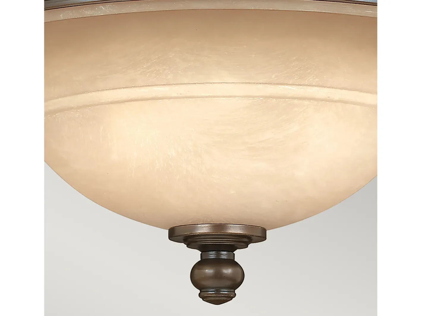 Elstead Plymouth 3 Ljus Semi Flush Ceiling Light Olde Bronze, E27 Bronce Hot