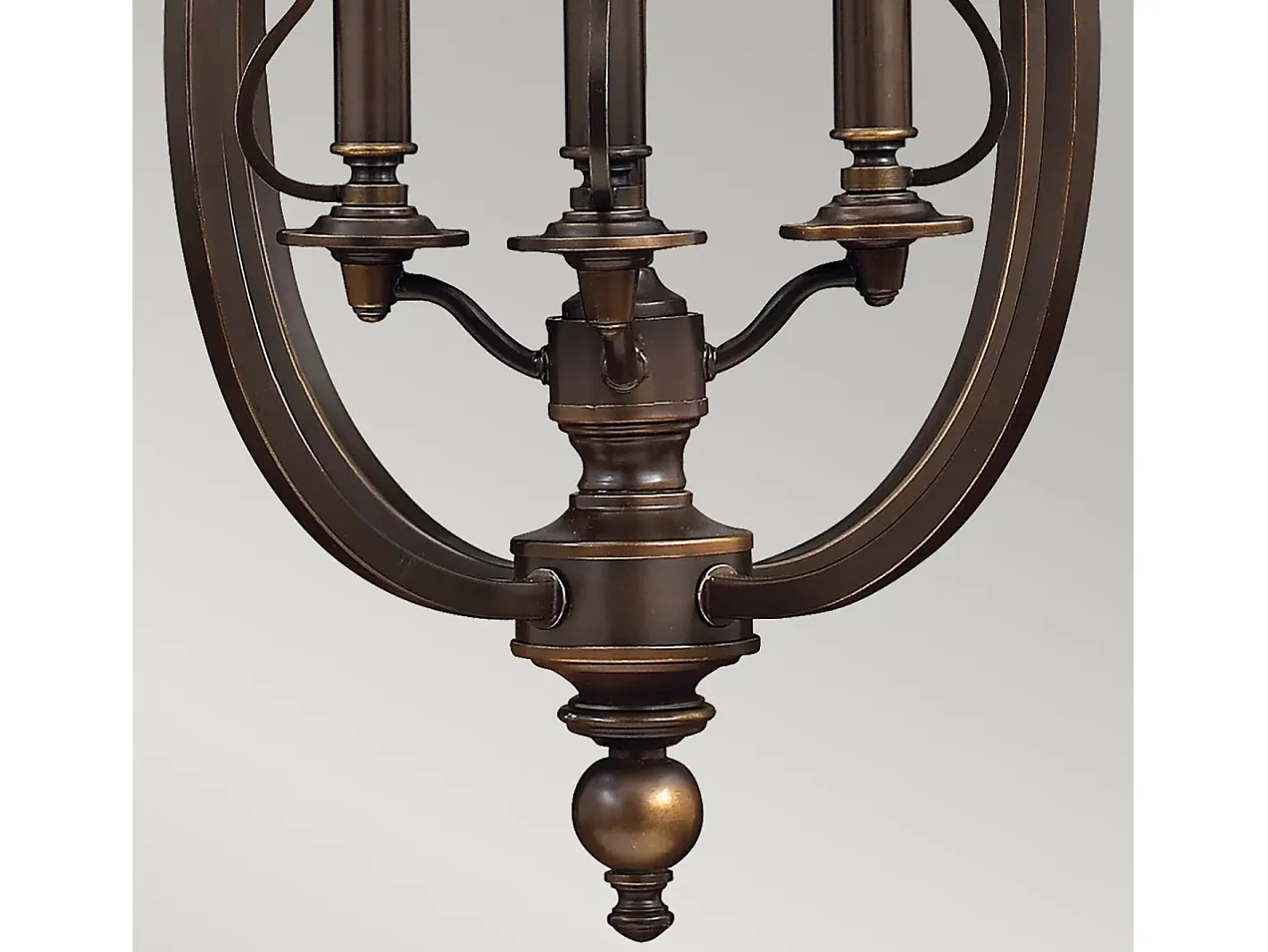 New Elstead Plymouth 4 Lätt takhänge Olde Bronze, E14 Bronce