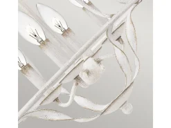 Best Elstead Quoizel Bradbury Multi Arm Ljuskrona Antik Vit Blanco