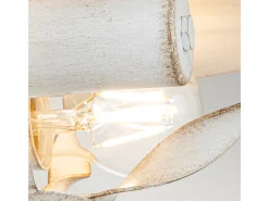 New Elstead Quoizel Bradbury Semi Flush Taklampa Antik Vit Blanco
